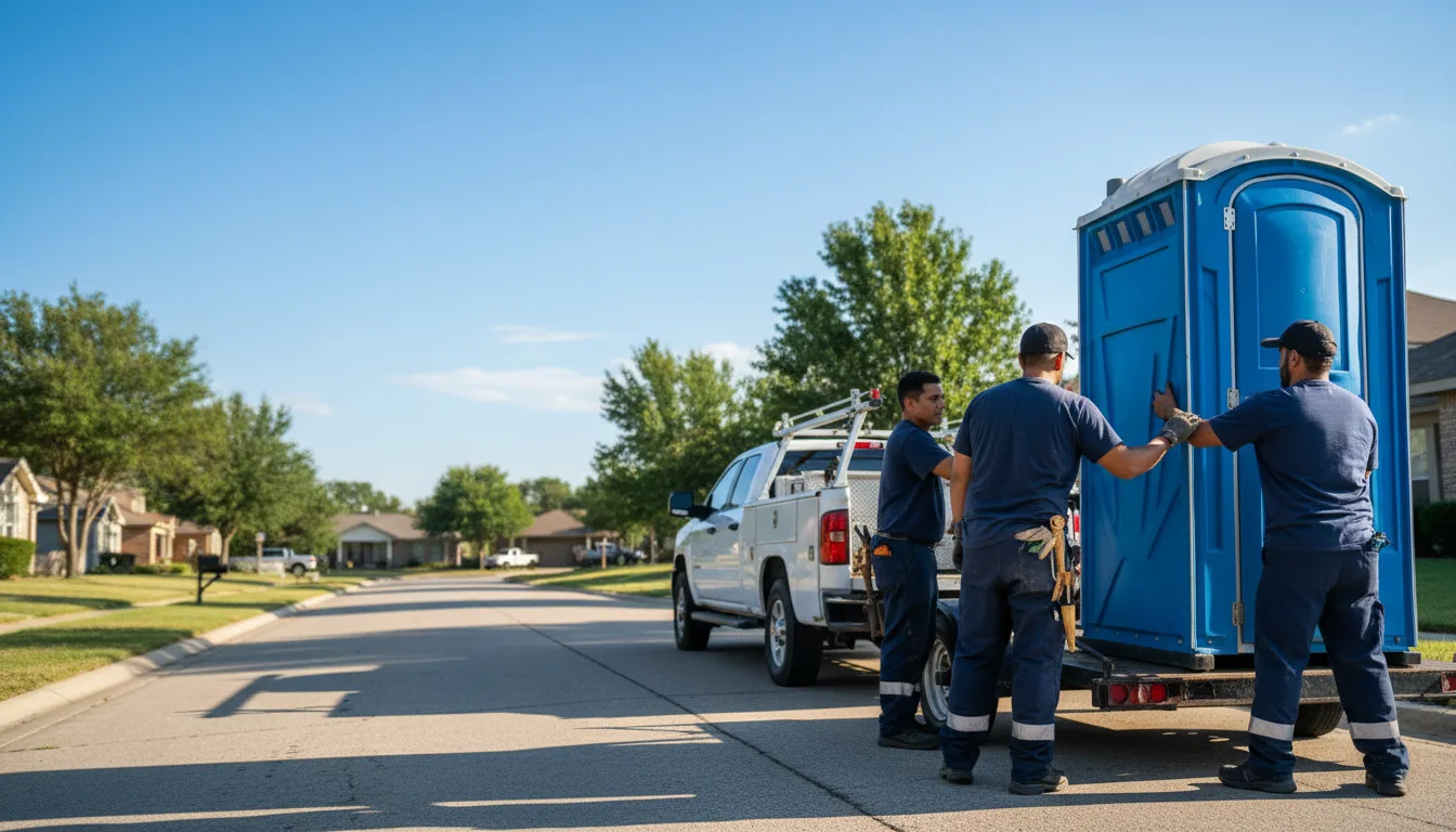 Portable Toilet Rental in Farmersville, OH near me